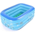 thumbnail image 1 of Inflatable Baby, Small Pool for Children, Pvc Foldable, Rectangular, Family Shower, Washbasin, Portable Shower, Size, 1 of 5