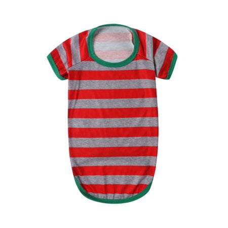 

Viworld Family Matching Christmas Pajamas Cartoon Tops with Stripe Pants Suit Sleepwear for Kids Teens Adults Pet Dogs