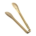 thumbnail image 3 of Mini pinza para servir, pinza pequeña para cocina, pinzas para hielo, pinzas de metal para aperitivos para servir comida, té, café, postres y fiestas Estilo E, 3 of 8