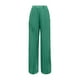 thumbnail image 4 of Pantalones palazzo de cintura alta y pierna ancha para mujer: plisados, fluidos, cintura elástica, poliéster, estilo informal de negocios, tallas S-XXL, 4 of 4
