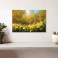 thumbnail image 2 of Elephant Stock Dandelion Field Wall Art - Horizontal Canvas Wall Art - Living Room Wall Decor - Floral And Botanical Canvas - Orange And Yellow Decor - 12" x 8", 2 of 8