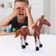 thumbnail image 1 of Decoración del hogar, decoración de la habitación, decoración de la pared, muñeco de caballo simulado, juguete, caballo blanco, caballo marrón, regalo de Navidad, sofá, muebles, decoración, una muñeca, 1 of 7