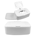 thumbnail image 3 of 2pcs Refillable Wipe Dispenser Wet Tissue Box Wet Tissue Holder Household Wipes Dispenser, 3 of 9