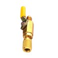 thumbnail image 2 of fashionhome Random Color Replacement for Car R410a R134a A/C Charging Hoses HVAC 1/4inch Shut Ball Valve, 2 of 6