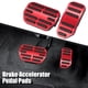 thumbnail image 2 of Cubiertas de pedal antideslizante Unique Bargains Rojo para coche, 2 of 7