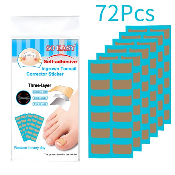 Ingrown Nail Correction Kit Ingrown Toenail Stickers Straightening Treatment Recover Corrector Toe Nail Care Tool