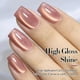 thumbnail image 3 of Esmalte de uñas en gel Double Rhythm Ice Glass Cat Eye, 15 ml, violeta oscuro, 3 of 9
