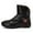Black red, variant on Men's and women's all-season motorcycle riding boots and motorcycle shoes,Black red,37