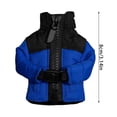 thumbnail image 2 of Mini Down Coat Key Chain Cool Leather Mini Jacket Keychain With Zipper Unique Funny Key Jackets Gifts for Men Women for Your Friend, 2 of 3