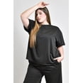 thumbnail image 4 of Conjunto casual blusa + pantalon Roman Fashion /Tallas Extras, 9006 (Negro) negro 40, 4 of 6