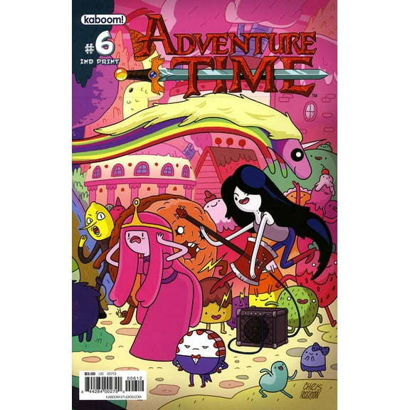 Adventure Time #6 (2nd) VF ; Boom! Comic Book