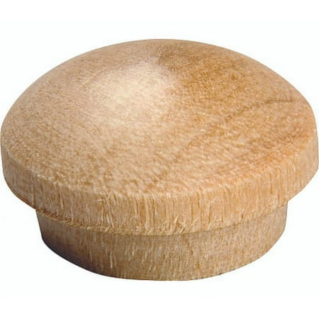 

3PC Waddell 8400.38-CS Screw Hole Buttons Birch Wood 3/8 25 Pack