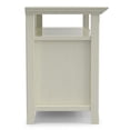 thumbnail image 5 of Amherst 54 inch Wide Solid Wood Transitional TV Stand in Antique White, 5 of 13