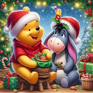 12 Pcs Christmas Diamond Art Kit - Seasonal DIY Rhinestone Painting For Adults, 15.75x11.81 Inch Canvases With Tools