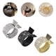 thumbnail image 5 of 3 pinzas para el pelo con diamantes de imitación para mujer, para coleta alta, para cabello largo y grueso, 5 of 6