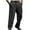 Black, variant on Brondbend Mens Slim Work Pants Comfortable Work Pants Men Straight Leg Stretch High Waist Zipper Pocket Button Trousers Solid Fashion Wrinkle-Free Trousers Classic Fit Party Suit Pants