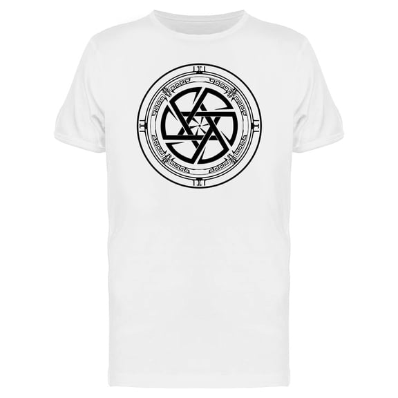 Emblem With The Star Of David T-Shirt Men -Image by Shutterstock, Male Small