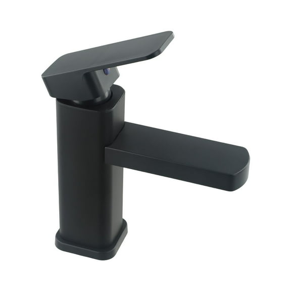 Sink Counter Waterfall Bathroom Tap Basin Mixer Tap Chrome Square Faucet