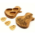 thumbnail image 1 of lionlar Guitar Pick Box Storage and Picks Plectrum Container for Boyfriend Lover Dad, 1 of 9