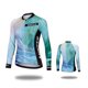 thumbnail image 3 of Maillot de ciclismo de verano para mujer, conjuntos de primavera y otoño, camisetas de manga larga transpirables para bicicleta, nueva ropa de ciclismo de carretera, equipo, 3 of 5