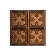 thumbnail image 2 of Fasade Easy Installation Traditional 10 Oil Rubbed Bronze Glue Up Ceiling Tile/ Ceiling Panel (12" X 12" Sample), 2 of 3