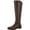 Brown Leather, variant on Franco Sarto Women's Meyer Knee High Boot Black Leather 6W