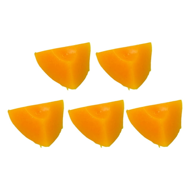 ZheElen 5x Long-lasting Fruits Section For Prop PVC High Simulation Fruit Slice Model Etc 12