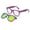 Matte Plum, variant on All Days Bluetooth Smart Audio Glasses with Open-Ear Speakers, Wireless Music Sunglasses, Polarized & Blue Light Blocking Glasses Lens Set, Coast Gloss Onyx