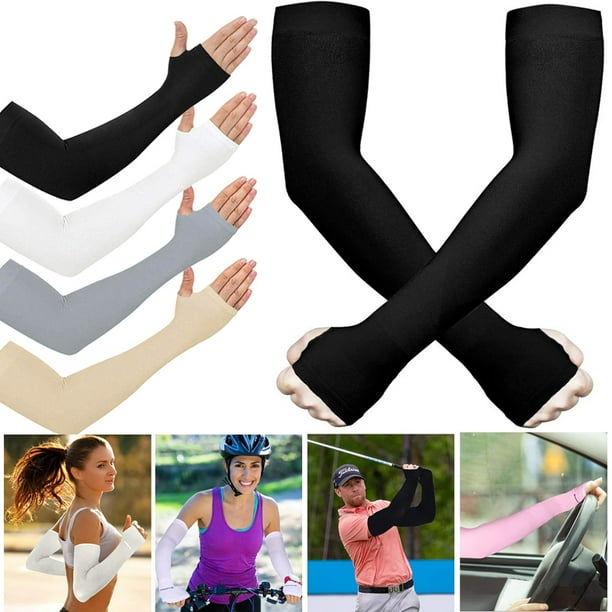 Cooling Arm Sleeves Cover UV Sun Protection Outdoor Sports Unisex 2/4