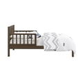 thumbnail image 2 of Baby Relax Carolina Toddler Bed, Kids Bedroom Furniture, Mocha Wood, 2 of 12
