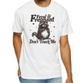 thumbnail image 2 of Feral And Pregnant Don’t Touch Me Shirt - Feral Raccoon Pregnancy Humor Tee, Baby Bump Mom‑To‑Be Gift, 2 of 5