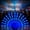 Blue, variant on JOVELL 102 Pack LED Foam Glow Sticks, Light Up Sticks, Rave Glow Batons Batons Party Supplies for Wedding Birthday Concert Christmas, White