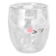 thumbnail image 1 of Taza para Ninos, Taza de Vidrio con Aislamiente de Doble Pared de 300 ml, Taza de Café Transparente, Taza, Vasos Transparentes para Café Conducto, Té, 1 of 7