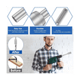 thumbnail image 1 of Ground Rod Driver 30mm Heavy Duty Steel Drill Bit Driver Wear Resistant Wide Compatibility Ground Rod Bits Socket, 1 of 5