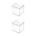 thumbnail image 3 of Baohd Coins Bank Large Capacity For Easy Money Management Money Box For Adults And Children Plastic Transparent Money Box 2cm*12cm 240G 2Set, 3 of 6