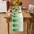 thumbnail image 2 of Spring Green Leaves Table Runner 70 Inches, Watercolor Country Vines Botanical Bed Runner Dresser Scarves Tabletop for Indoor Outdoor Parties/Ceremony/Banquet, 13" x 70", 2 of 9