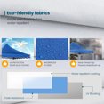 thumbnail image 5 of HOTEEL 10x10 Pop Up Canopy , UPF 50+ Easy Setup Canopy Tent Waterproof Outdoor Instant Portable Shelter with 4 Removable Sidewalls, Sandbags, Stakes & Ropes for Party, Events, Vendor, Blue, 5 of 10