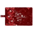 thumbnail image 4 of PKQWTM Valentine'S Day Wedding Hearts Book Cover Book Protector Book Sleeve Book Pouch Book Bag 6x9 inch, 4 of 4