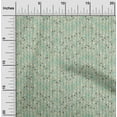 thumbnail image 1 of oneOone Velvet Mint Green Fabric Geometric Texture Diy Clothing Quilting Fabric Print Fabric By Yard 58 Inch Wide, 1 of 5