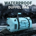 thumbnail image 2 of 80L Dry Bag Large Waterproof Bag Roll-Top Heavy Duty Fishing Duffel Bag with Durable Straps & Handles for Kayaking Paddle boarding Boating Rafting Fishing, 2 of 7