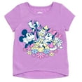 thumbnail image 2 of Disney Mickey Mouse Goofy Donald Duck T-Shirt and French Terry Dolphin Shorts Outfit Set Infant to Big Kid, 2 of 5