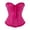 EliteGoogv#RD3, variant on EliteGoogv Women Vintage Brocade Lace Up Front Corset Bustier Waist Shaper Bodice For Party Wedding Clubwear Carnival Role Play Events,Purple,M