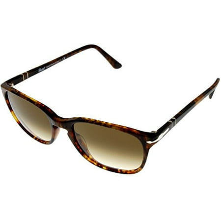 Persol Sunglasses Unisex Havana Caffe Rectangular PO3133S 901651 Size: Lens/ Bridge/ Temple: 52_18_145_42.1