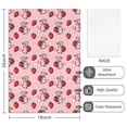 thumbnail image 2 of 2 Pcs Funny Kitchen Towels,Pink Cow Strawberry Pattern Microfiber Dish Towels,Kitchen Tea Towels,Kitchen Towel Set (18" X 26"), 2 of 7