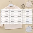 thumbnail image 3 of Emitonse Baby Toddler Boys Girls Long Sleeve Shirts Clothes Long Sleeved T Shirt Top Baby Fall Winter Home Clothes Boys Fashion Size 6-7 Years,Grey, 3 of 4