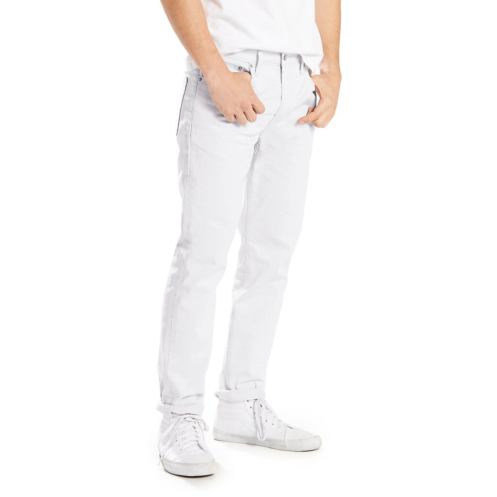 Men's Levi's 502 Regular Taper-Fit Stretch Jeans White 