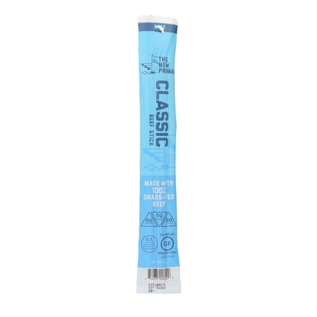 The New Primal Original Beef Jerky Stick, 1 oz (Pack of 20)