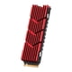 thumbnail image 2 of Cubierta de disipador de calor SSD, disipador de calor de disco duro, alto rendimiento, piezas de repuesto, disipador de calor SSD de disipación de Rojo Baoblaze Disipador de calor del disco duro, 2 of 8