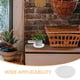 thumbnail image 3 of 10 bandejas redondas de plástico para plantas en macetas, bandejas para macetas, base universal para macetas, suministros para jardín y balcón, ideal para jardinería interior, 3 of 5