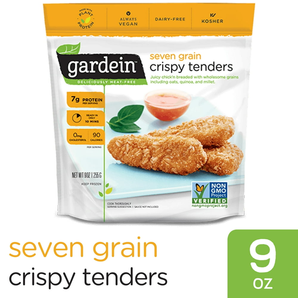 Gardein PlantBased, Vegan Seven Grain Crispy Chick'n Tenders, 9 Oz